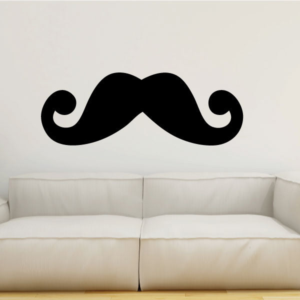 Image of Mustache Decals