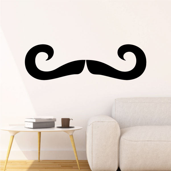 Image of Mustache Decals