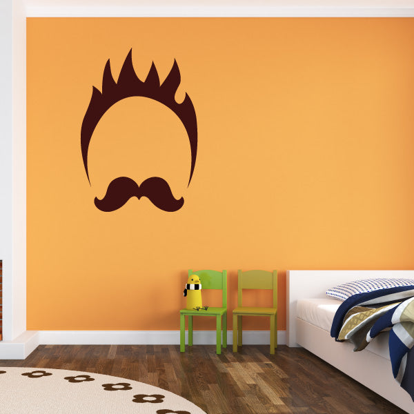 Image of Mustache Decals