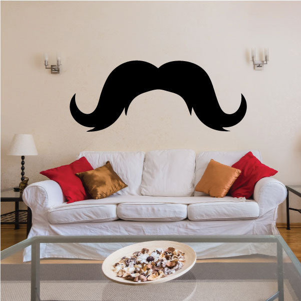 Image of Mustache Decals