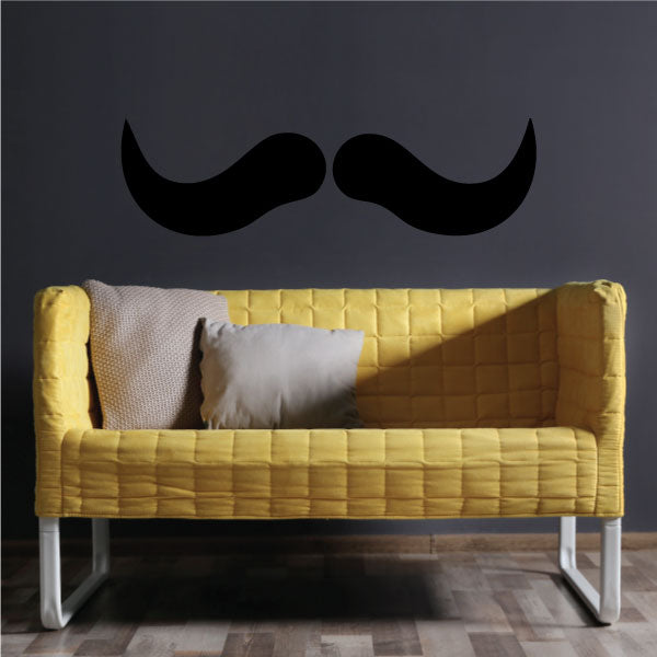 Image of Mustache Decals