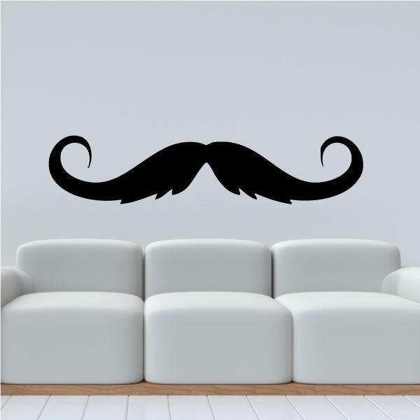 Image of Mustache Decals