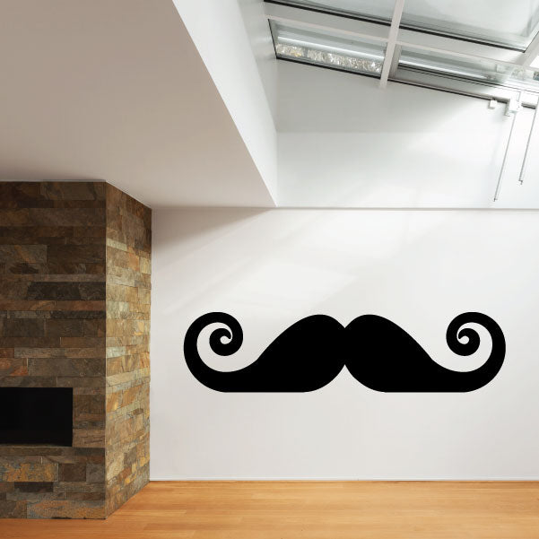 Image of Mustache Decals