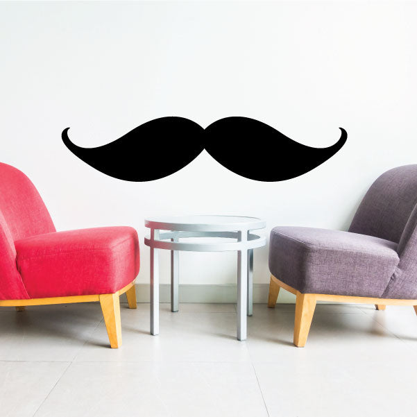 Image of Mustache Decals