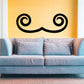 Image of Mustache Decals