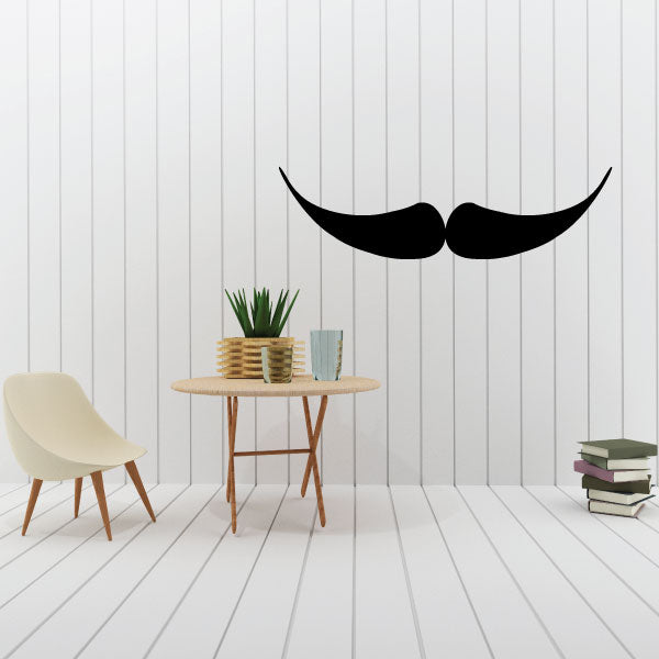 Image of Mustache Decals