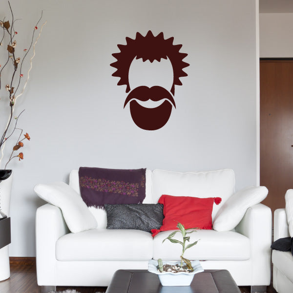 Image of Mustache Decals