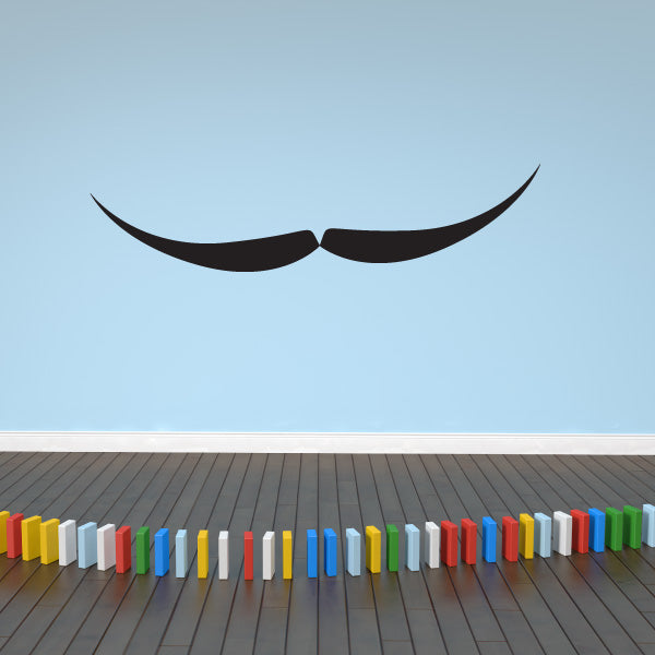 Image of Mustache Decals