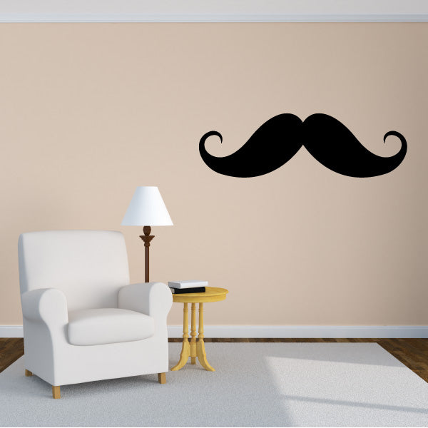 Image of Mustache Decals