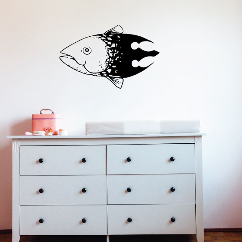 Image of Mystical Trigger Fish Decal