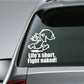 Image of Naked Calvin - Life is Short Man Decals