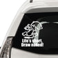 Image of Naked Calvin - Life is Short Man Decals