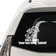 Image of Naked Calvin - Life is Short Man Decals