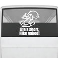 Image of Naked Calvin - Life is Short Man Decals