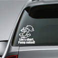 Image of Naked Calvin - Life is Short Man Decals