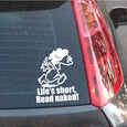 Image of Naked Calvin - Life is Short Mom Decals