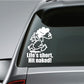 Image of Naked Calvin - Life is Short Mom Decals