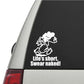 Image of Naked Calvin - Life is Short Mom Decals