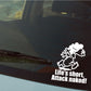 Image of Naked Calvin - Life is Short Mom Decals