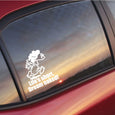 Image of Naked Calvin - Life is Short Mom Decals