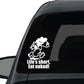 Image of Naked Calvin - Life is Short Mom Decals