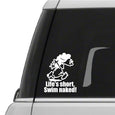 Image of Naked Calvin - Life is Short Mom Decals