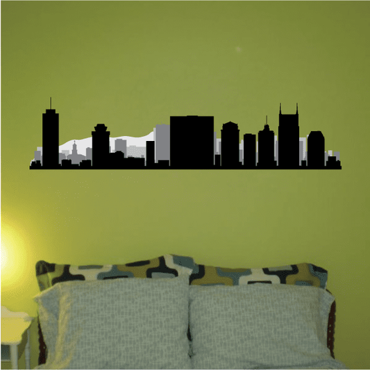 Image of Nashville Tennessee Skyline Decal