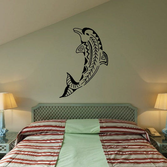 Image of Native Design Dolphin Decal