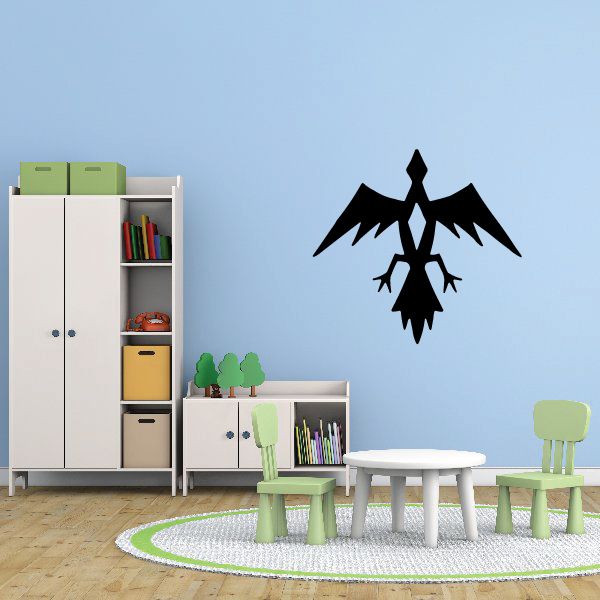 Image of Native Diamond Symbol BIrd Decal