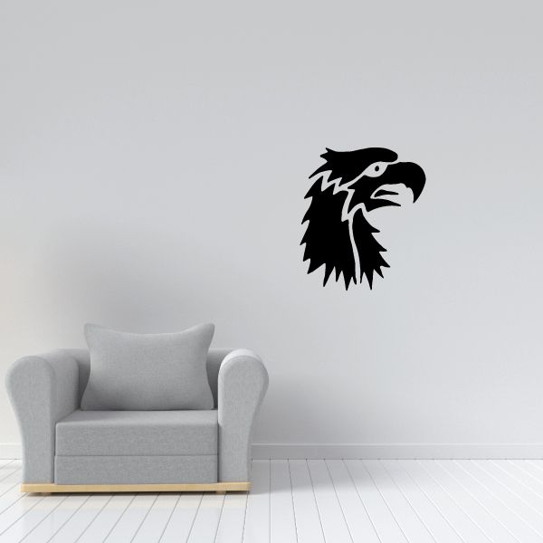 Image of Native Eagle Head Decal