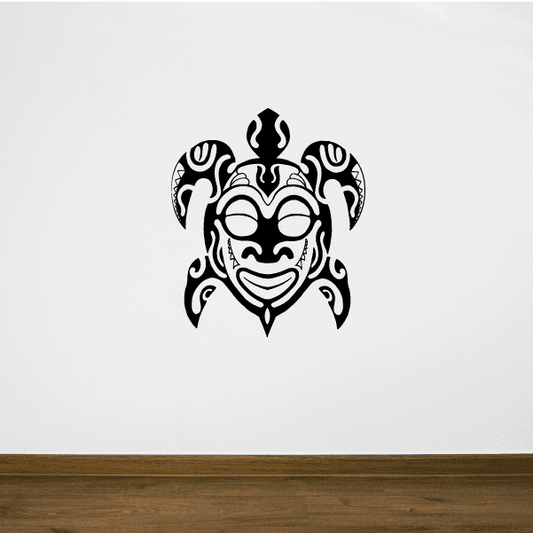 Image of Native Indian Style Sea Turtle Decal