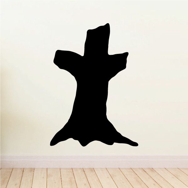 Image of Natural Stump Cross Decal