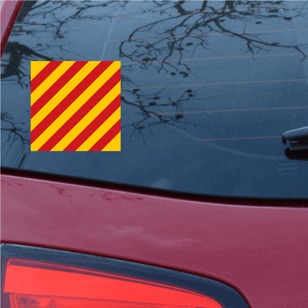 Image of Nautical Flag Alphabet Stickers