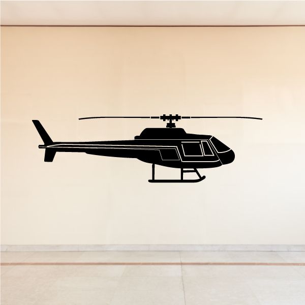 Image of News Helicopter Decal