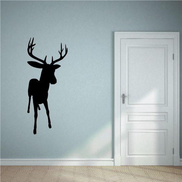 Image of Nimble Buck Deer Silhouette Decal