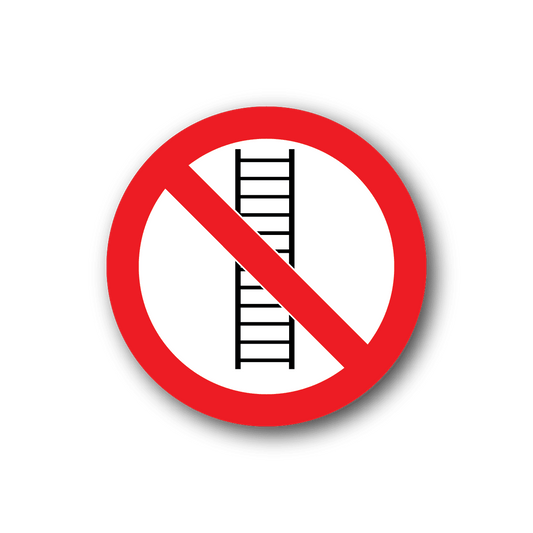 Image of No Ladders Sticker