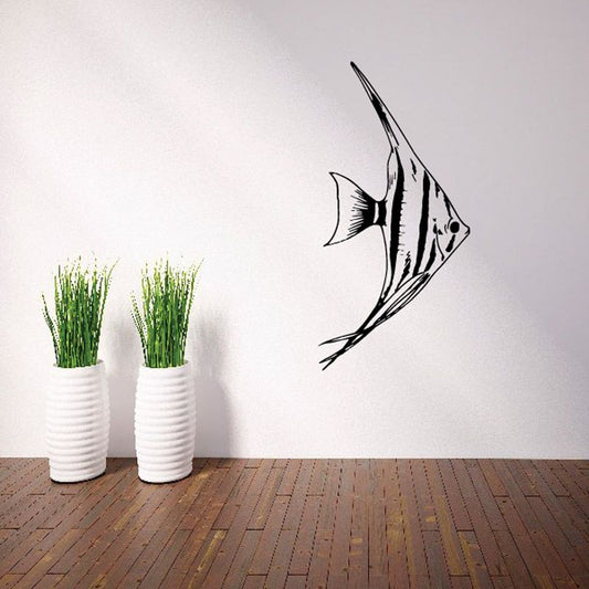 Image of Noble Angel Fish Decal