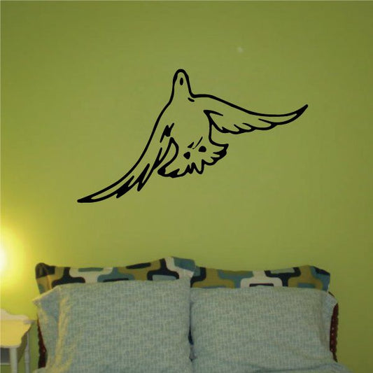 Image of Noble Flapping Pigeon Decal