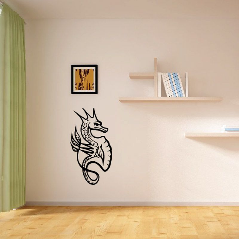 Image of Noble Sea Dragon Seahorse Decal