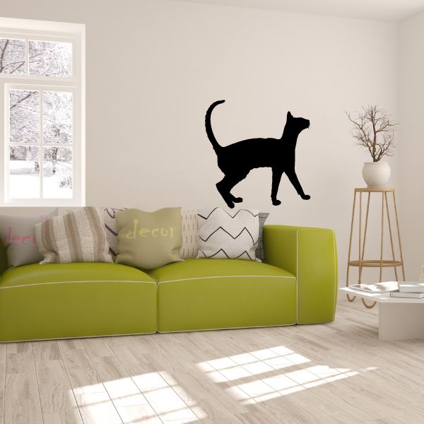 Image of Noticing Cat Decal