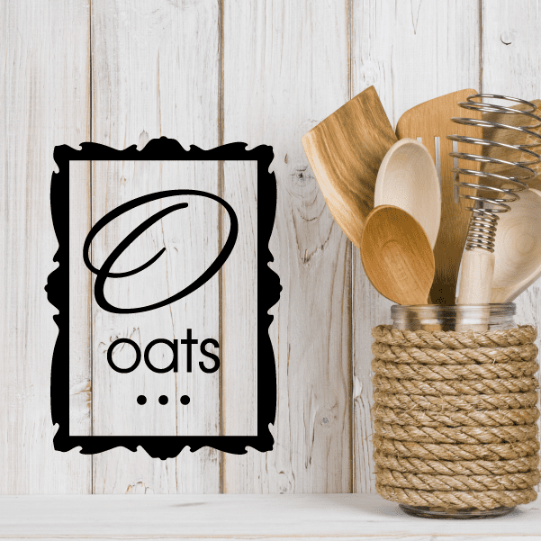 Image of Oats Square Decal