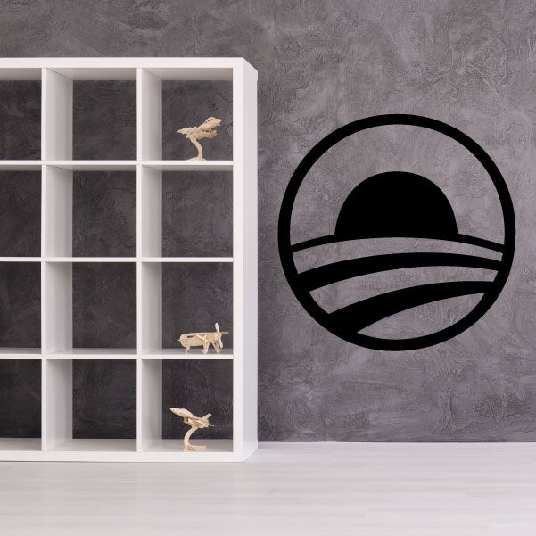 Image of Obama Logo Decal