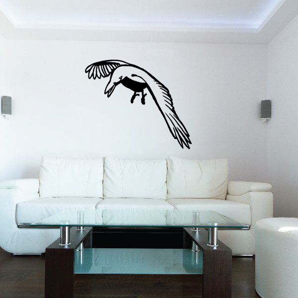 Image of Observing Crow Decal