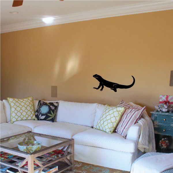 Image of Observing Lizard Decal