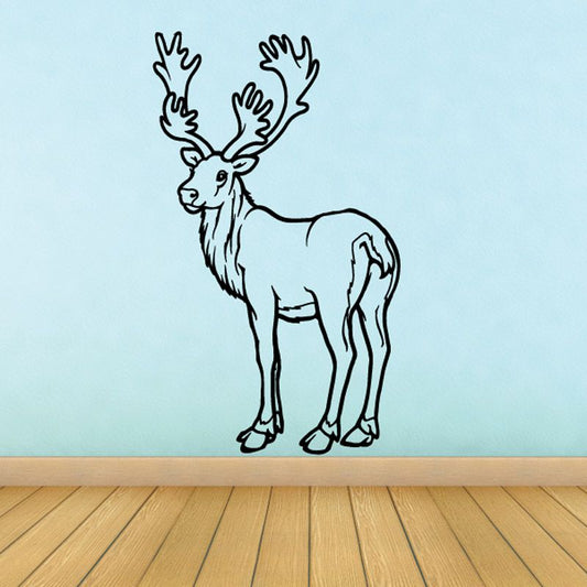 Image of Observing Moose Decal