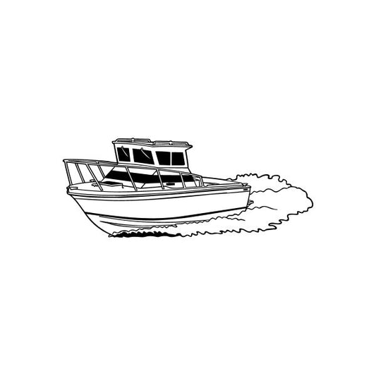 Image of Ocean Cruiser Boat Decal