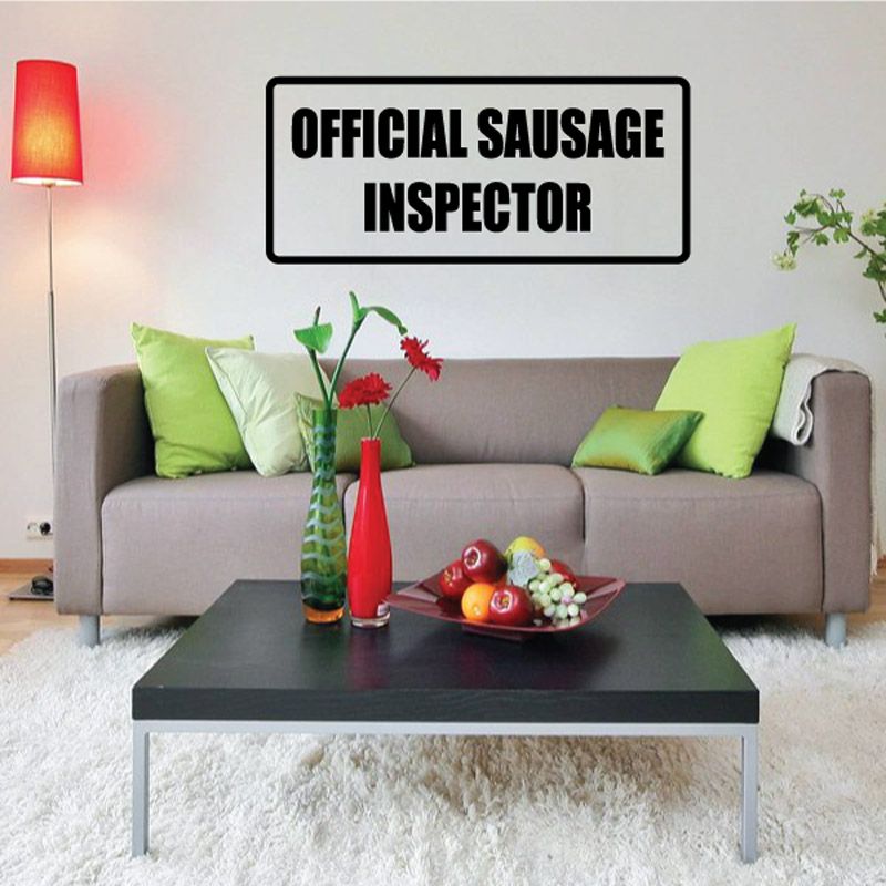 Image of Official sausage inspector Decal