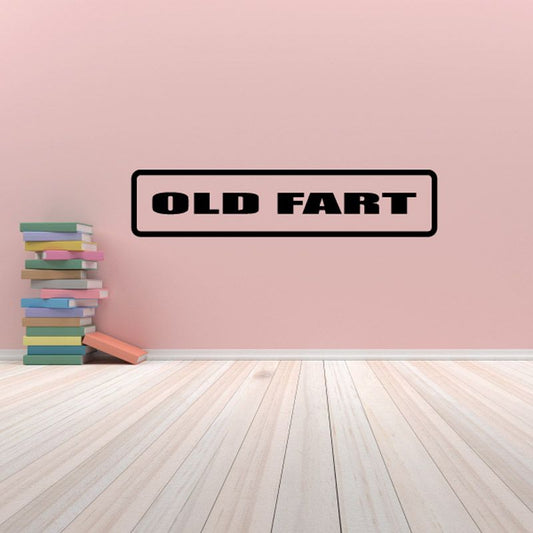 Image of Old Fart Decal