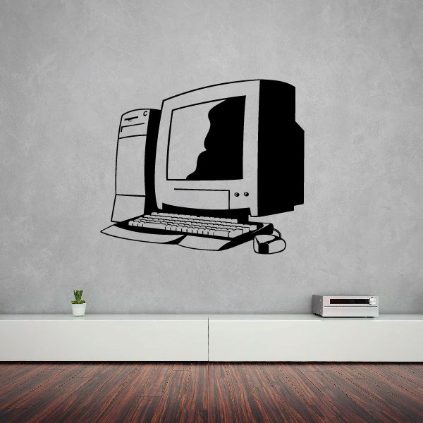 Image of Old PC Decal