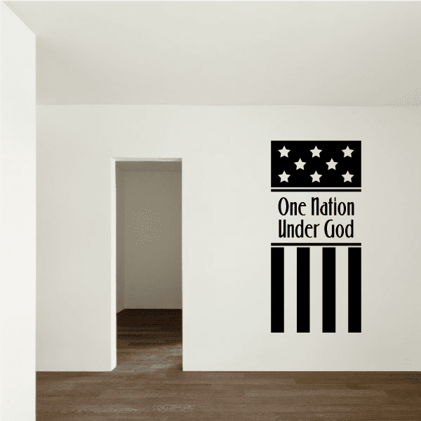 Image of One Nation Under God Decal